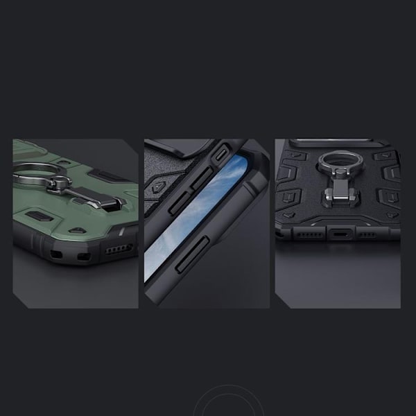 Nillkin iPhone 14 Pro Skal Magsafe CamShield Armor Pro Magnetic - Blå