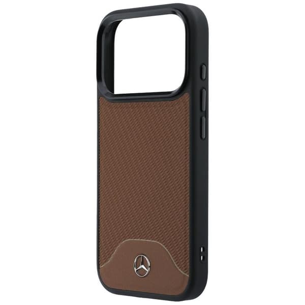Mercedes Mobilskal För iPhone 17 Pro Max MagSafe Wood Effect and Curve - Kamel
