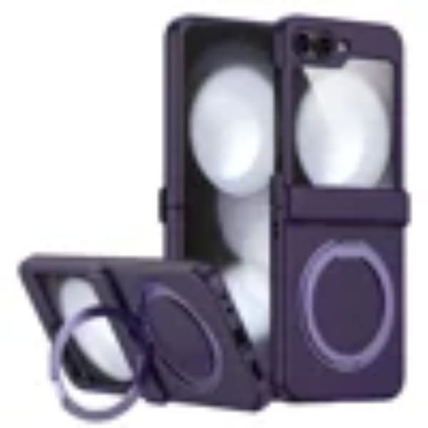 Mobilskal till Galaxy Z Flip 7 Magsafe Spring Hinge - Lila Lila