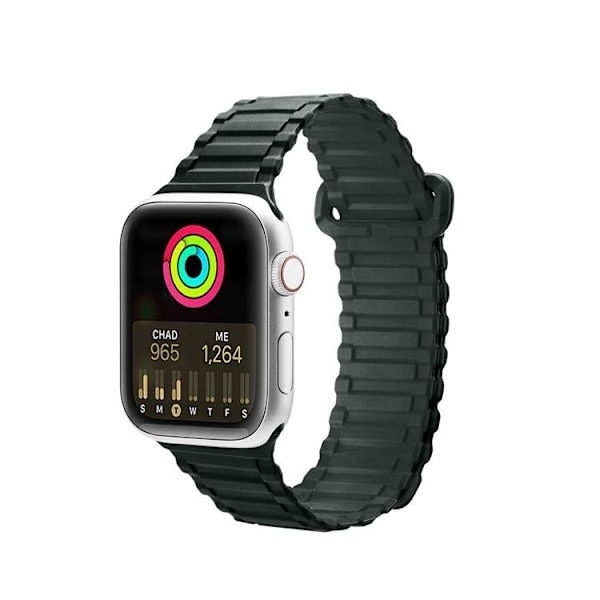 Dux Ducis Apple Watch 6/7/8/SE (38/40/41mm) Armband Silicone Armored - Grön