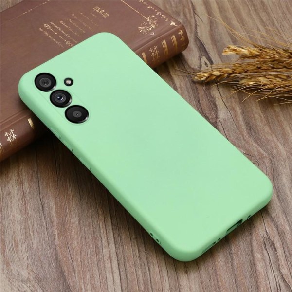 Galaxy A54 5G Mobile Cover nestemäinen silikoni - vihreä