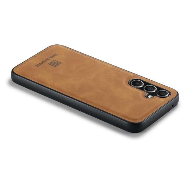 DG.MING Mobilskal till Samsung Galaxy A16 5G/4G PU Läder Brun