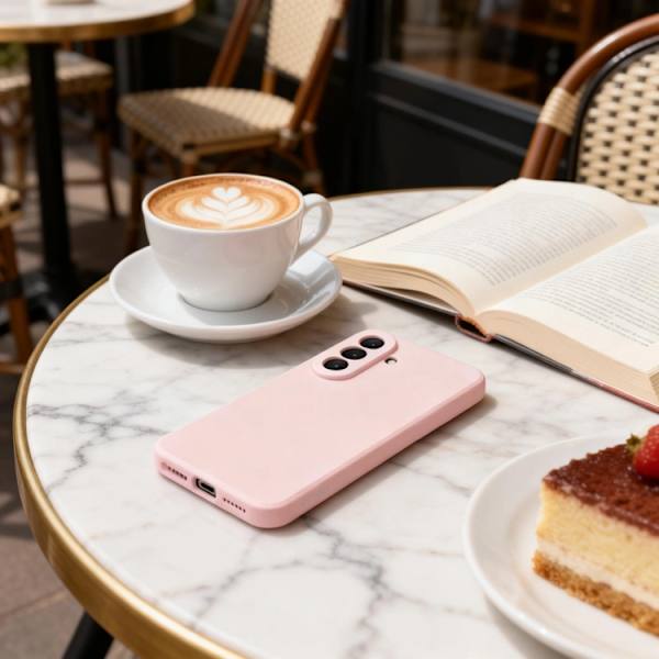 Tech-Protect Mobilskal För Galaxy A37 5G Icon - Rosa Rosa