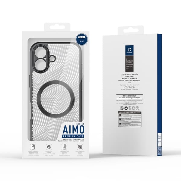 Dux Ducis Telefontaske til iPhone 17 MagSafe Aimo - Sort Svart