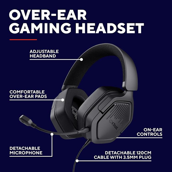 Trust GXT 492SM Carus Gamingheadset Superman