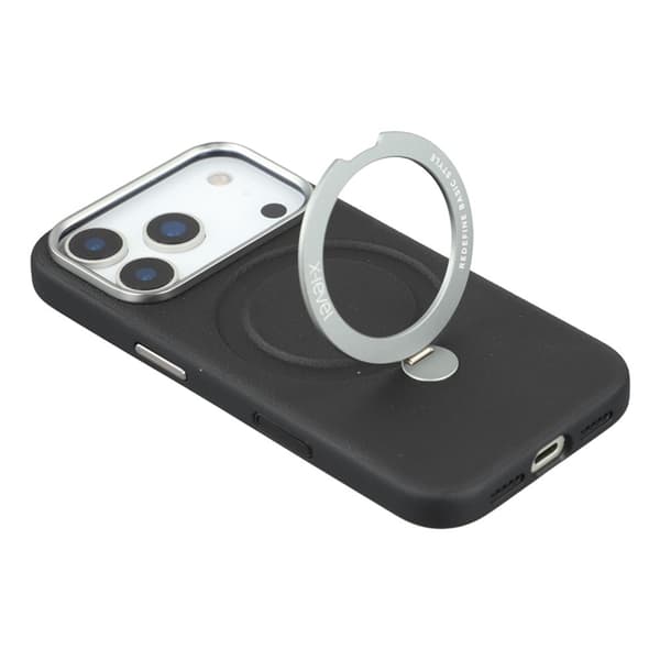 X-LEVEL Mobilskal till iPhone 17 Pro MagSafe Kickstand - Svart Svart