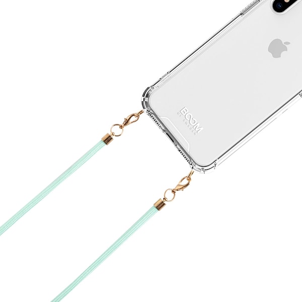 Boom Galaxy A51 5G mobilhalsband skal - Rope Mint Rope Mint