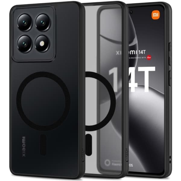 Tech-Protect telefontaske til Xiaomi 14T Magsafe Magmat - Mat sort Svart