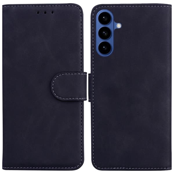 Plånboksfodral för Samsung Galaxy S26 Plus Konstläder - Svart