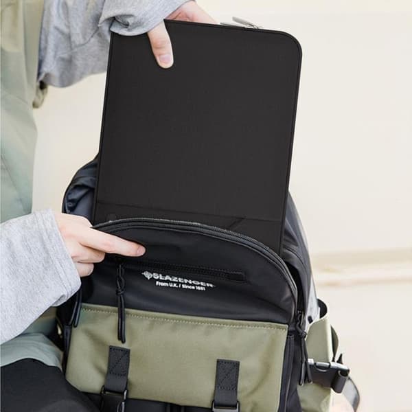 Tech-Protect Laptop Taske til (15-16") - Sort Svart