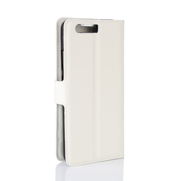 Litchi Plånboksfodral till Huawei P10 - Vit White