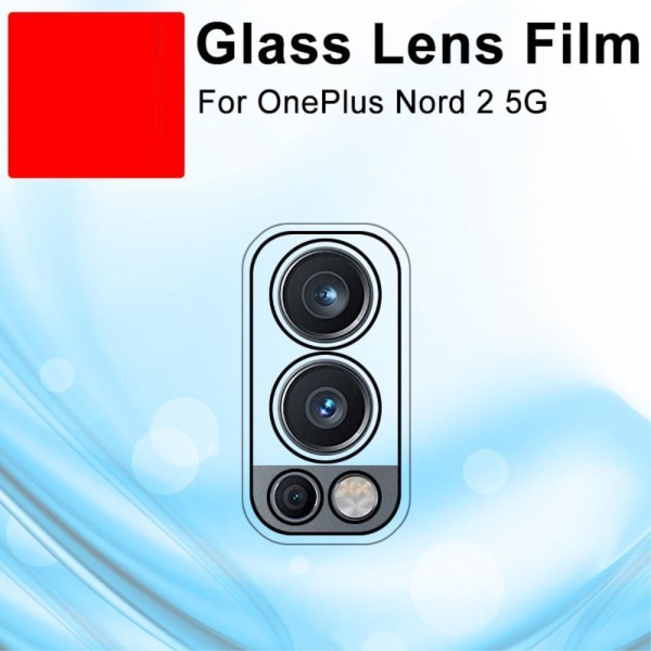 [2-PACK] Kameralinsskydd i Härdat Glas OnePlus Nord 2 5G Skärmsk