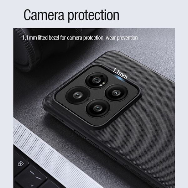 Nillkin Xiaomi 14 Mobilskal Magsafe Super Frosted Shield Pro Svart