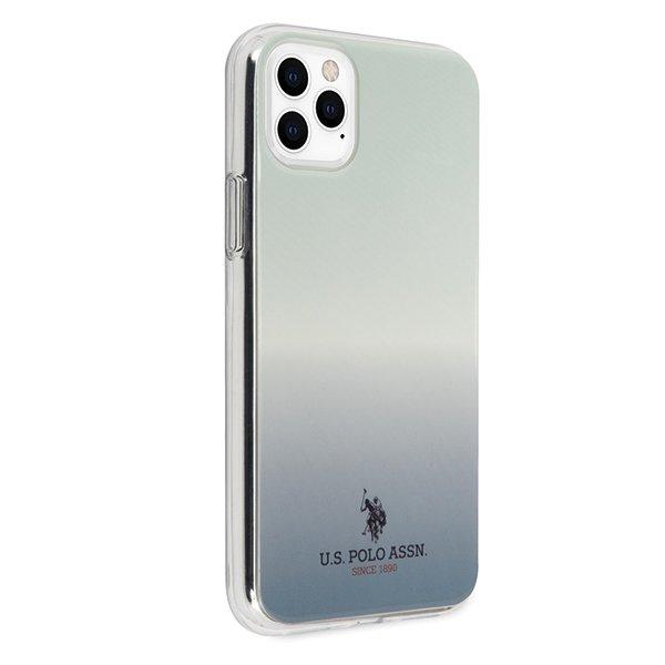 U.S. Polo Assn. Gradient Pattern Collection iPhone 11 Pro Blå Blå
