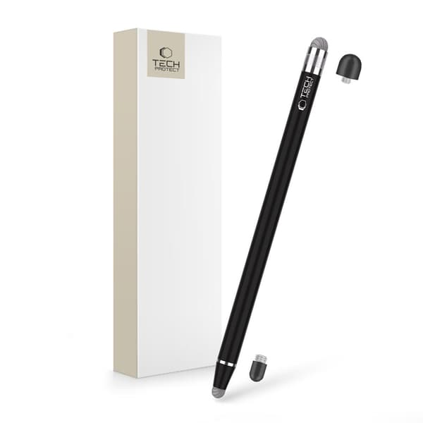 Tech-Protect 4-Tip Stylus Penna USP-100 - Svart Svart