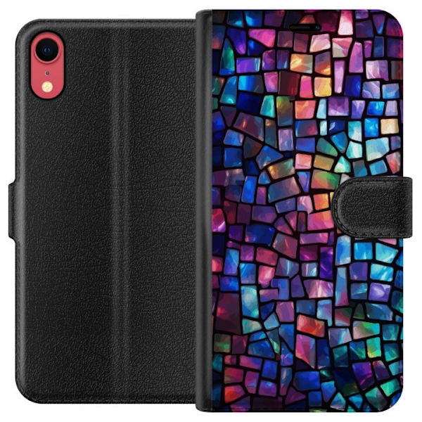 Plånboksfodral till Apple iPhone XR med Disco