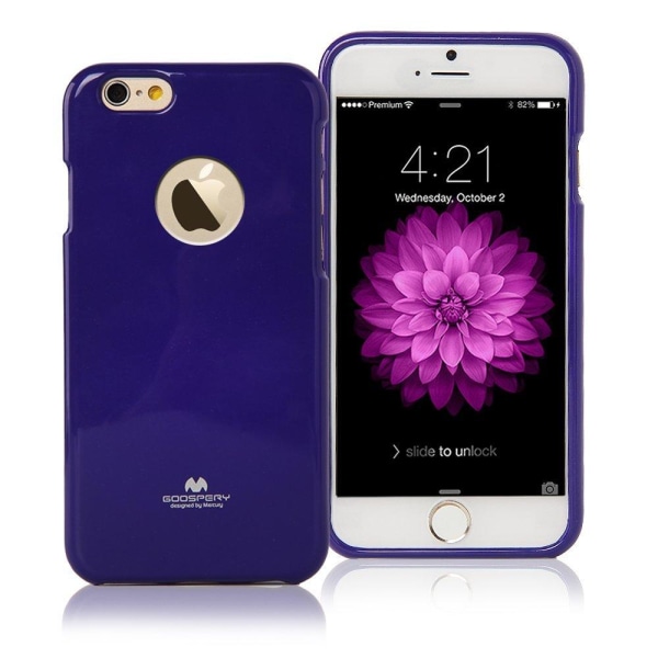Mercury Flexicase -kotelo Apple iPhone 6 (S) Plus -puhelimelle - violetti