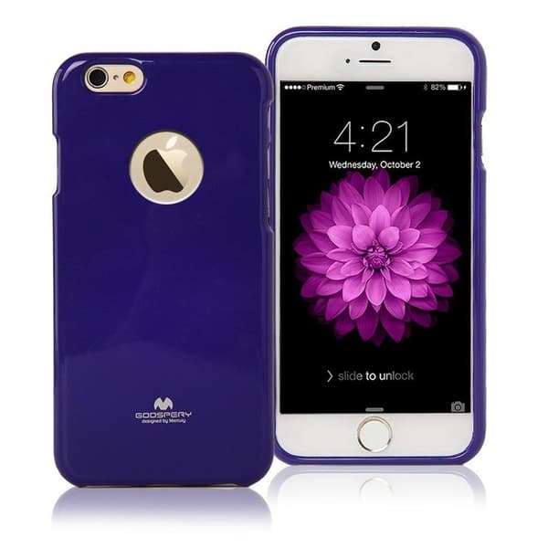 Mercury Flexicase Skal till Apple iPhone 6(S) Plus - Lila Lila