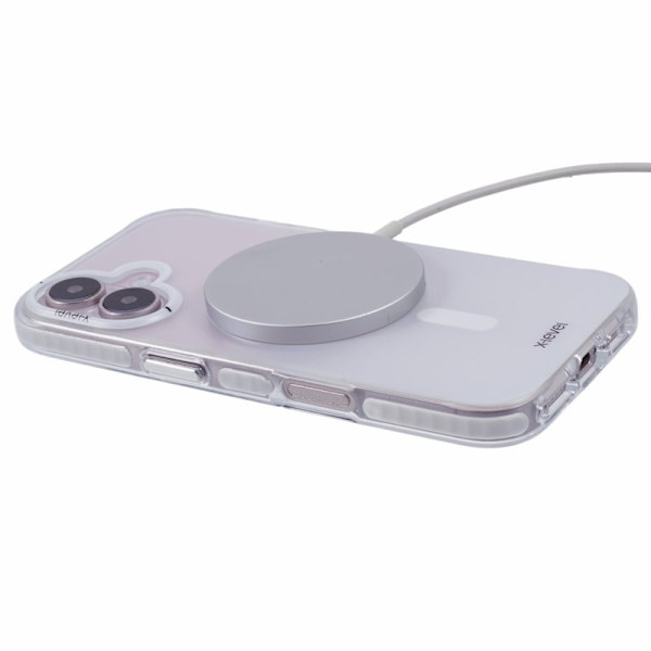 X-LEVEL Mobilskal till iPhone 16 MagSafe TPU Gradient - Vit