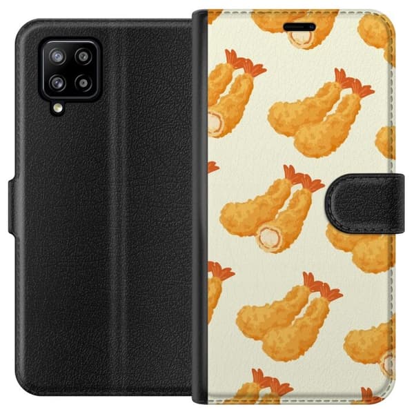 Plånboksfodral till Samsung Galaxy A42 5G med Räkor