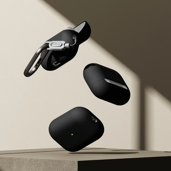Ringke Apple Airpods Pro 3 Etui Silikone - Sort Svart