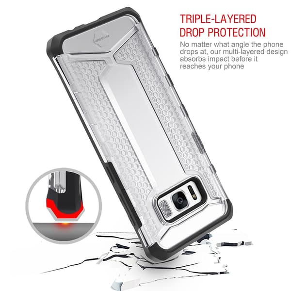Itskins Octane Cover til Samsung Galaxy S8 - Clear Transparent