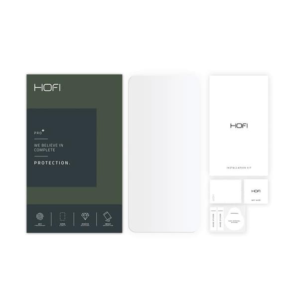 Hofi Pro Plus Karkaistu lasi Näytönsuoja iPhone 7/8/SE (2020/2022) - Transparent