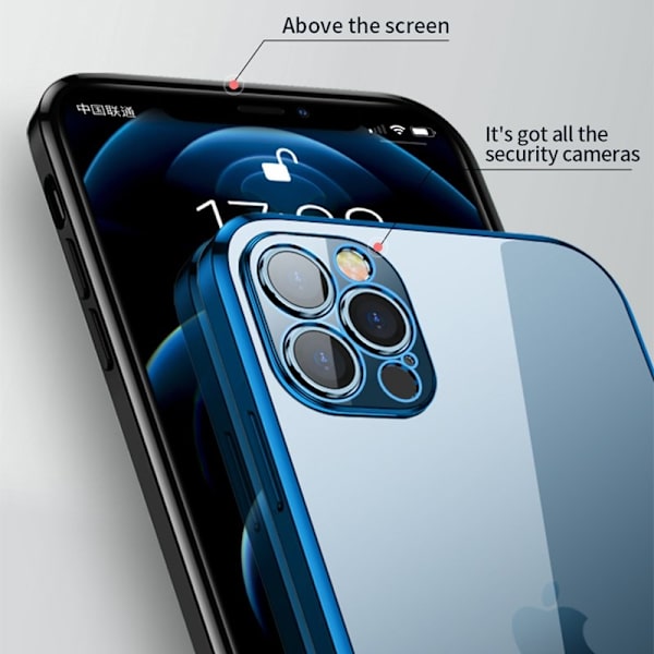 SULADA Mobilskal till iPhone 13 Pro Full Protective Electroplating Lila