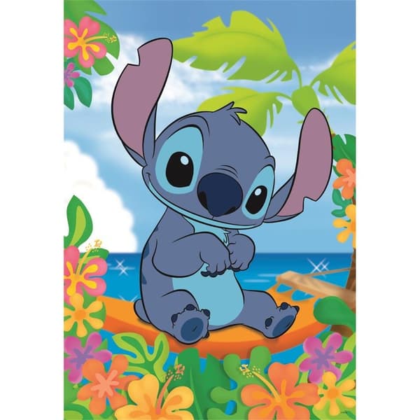 CLEMENTONI 104 Stk Disney Stitch Puslespil