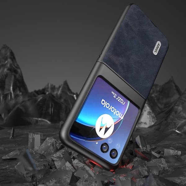 ABEEL Bump Proof Fodral Motorola Razr 40 Ultra 5G Blå
