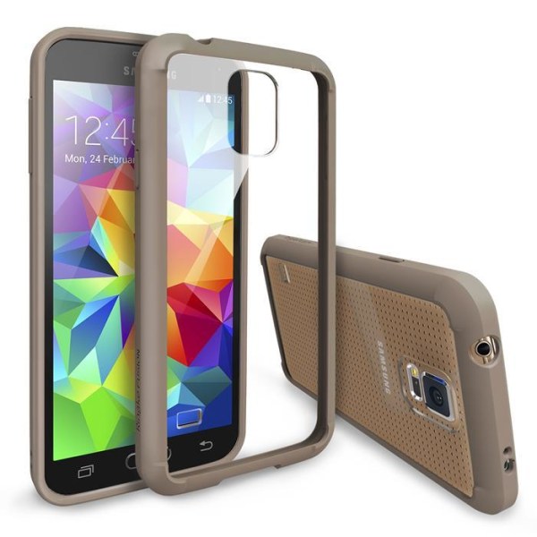 Ringke Fusion Cover til Samsung Galaxy S5 (Guld)