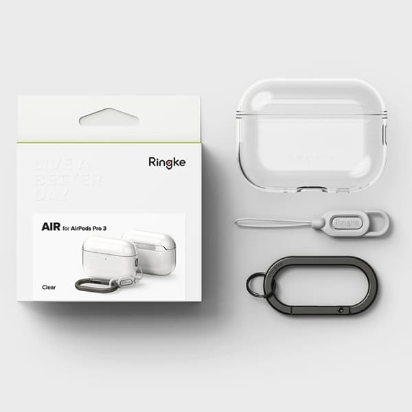 Ring Apple Airpods Pro 3 Cover Air - Klar Transparent