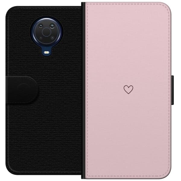 Plånboksfodral till Nokia G20 med Litet Hjärta