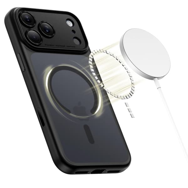 Tech-Protect Mobilskal till iPhone 17 Pro Max Magsafe Peak - Matte Svart Svart