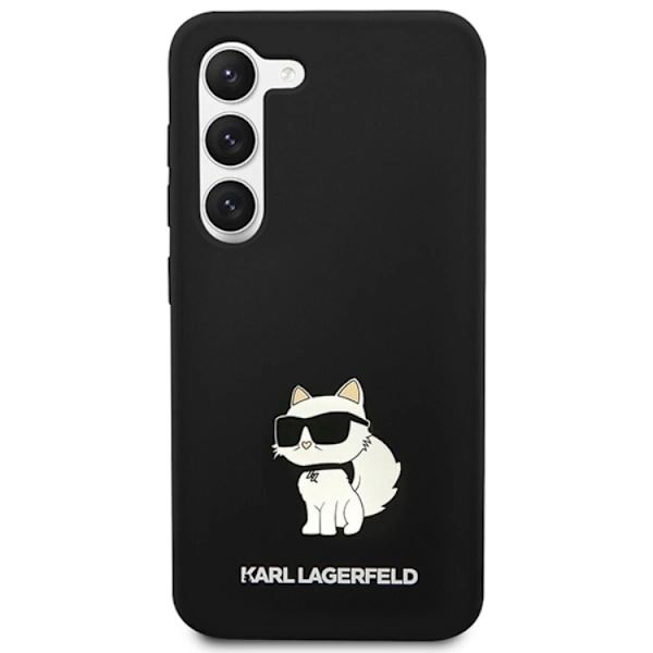 Karl Lagerfeld Galaxy S24 Plus Mobilskal Silikon Choupette - Svart