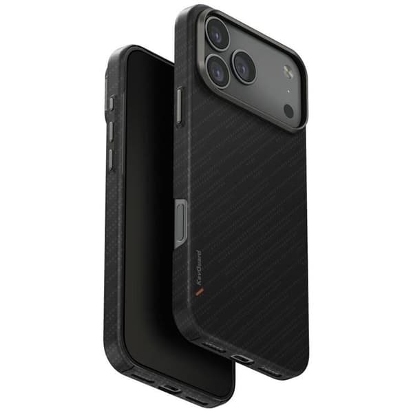 UNIQ telefontaske til iPhone 17 Pro Max MagSafe Keva EDGE Svart