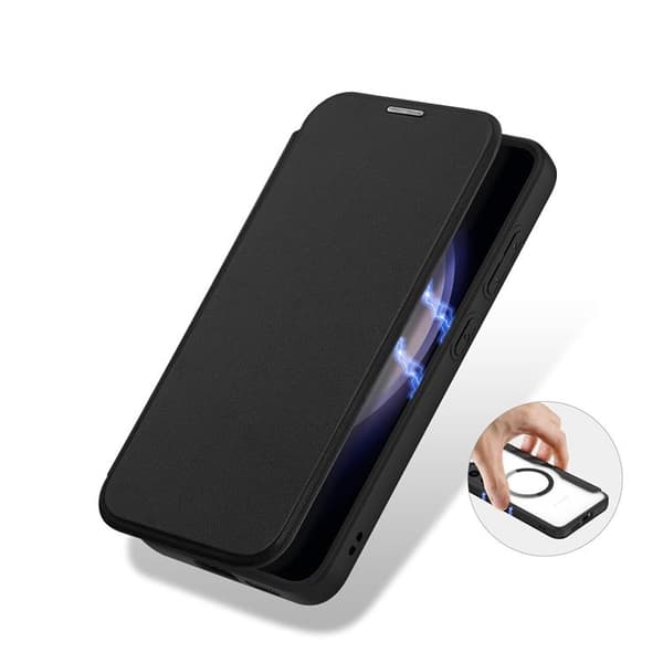 Dux Ducis Galaxy S24 Plus Plånboksfodral Magsfae Skin X Pro - Svart Black