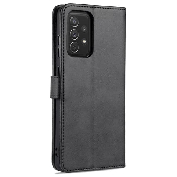 AZNS Samsung Galaxy A72 Plånboksfodral i Konstläder - Svart