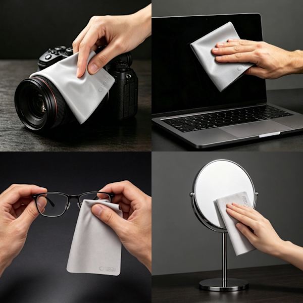 Tech-Protect Polerduk För Laptop 15-16 - Grå Grå