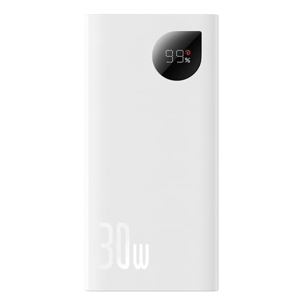Baseus Powerbank 10000mAh 30W Adaman2 - Vit Vit