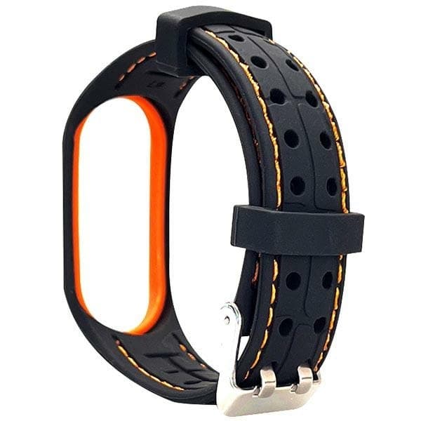 Beline Mi Band 7 Armband Smart - Svart/Orange
