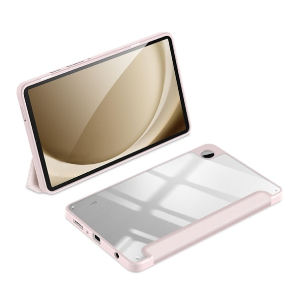 Dux Ducis Galaxy Tab A9 -kotelo Toby Flip Stand - vaaleanpunainen