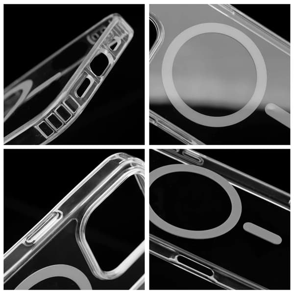 Mobilskal till iPhone 13 Mini MagSafe Drop Glue - Grå Grå