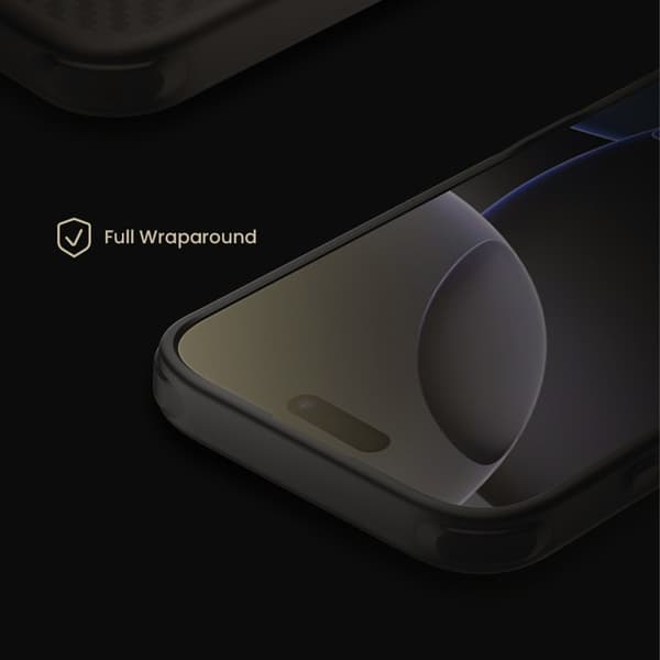 NILLKIN Mobilskal till iPhone 16 Pro Magnetiskt Kolfiber TPU + PC Guld