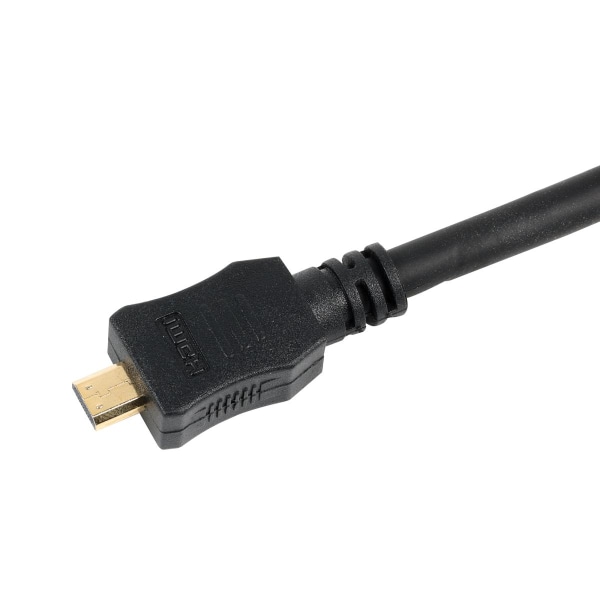 SIGN HDMI til Micro-HDMI-kabel 4K, 3m - Sort