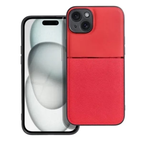 iPhone 15 Plus -matkapuhelimen kansi Noble - punainen