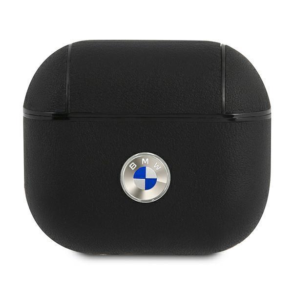 BMW Signature Collection PC aitoa nahkaa hopeanhohtoinen logokansi Airpods