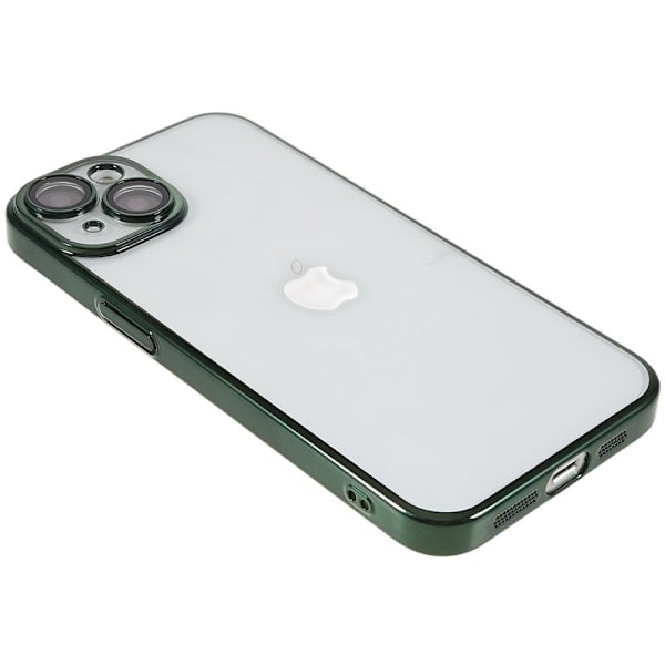 X-LEVEL Mobilskal till iPhone 13 TPU+PC Electroplating Grön