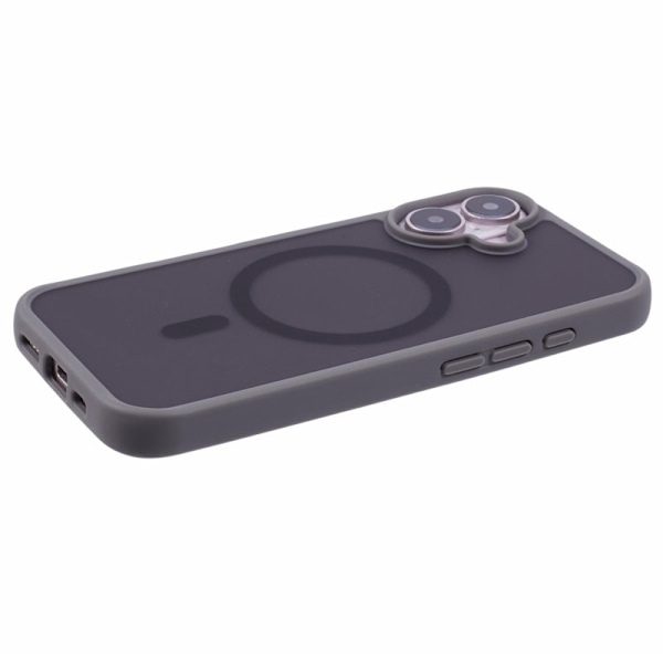 X-LEVEL Mobilskal till iPhone 16 MagSafe TPU+Acrylic Stöttålig Grå