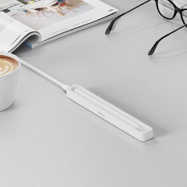 Baseus Trådlös Laddare För Apple Pencil 2 - Vit Vit